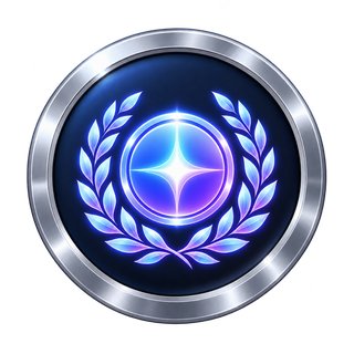 Centurion badge, 100 clients (Silver)