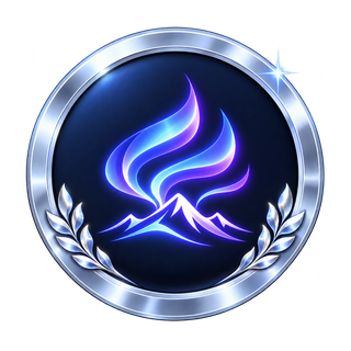 Aurora badge, 300 clients (Platinum)